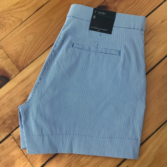 NWT Banana Republic Cord Striped Shorts - Picture 5 of 6